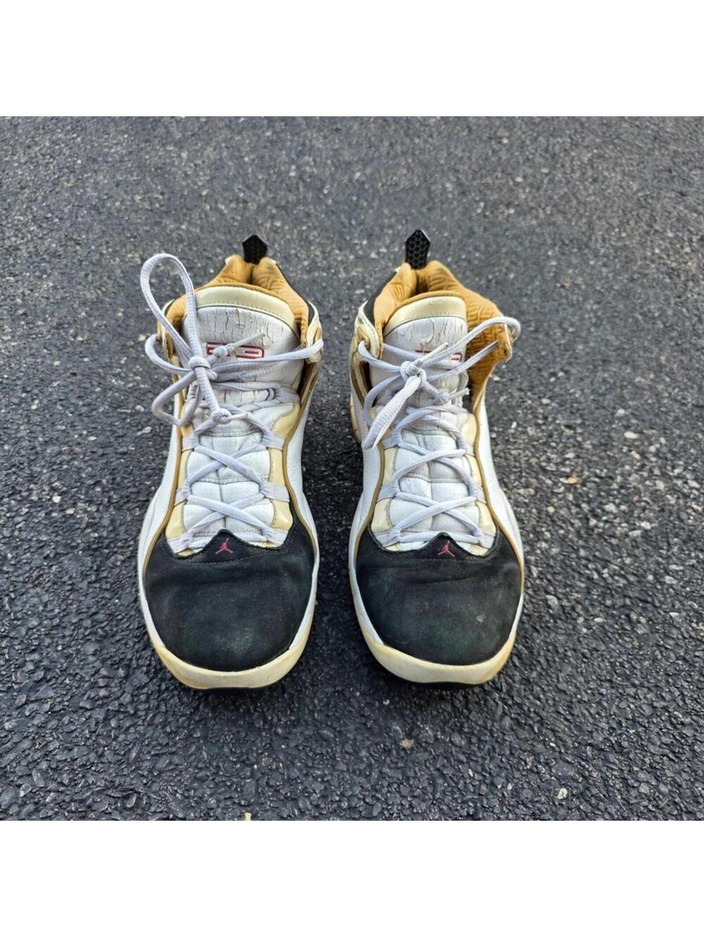Nike Air Jordan Olympia 'White Metallic Gold' (2008) sz 11 - Picture 2 of 7